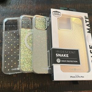 Casemate cases for iPhone 12 Pro Max.